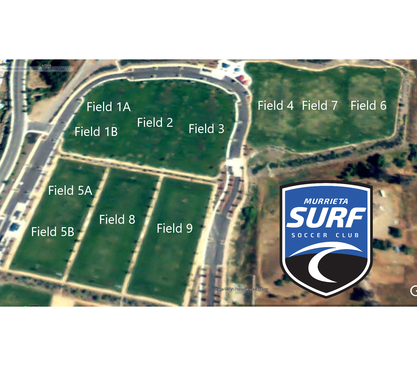 MYSL Murrieta Surf Tournaments Fields