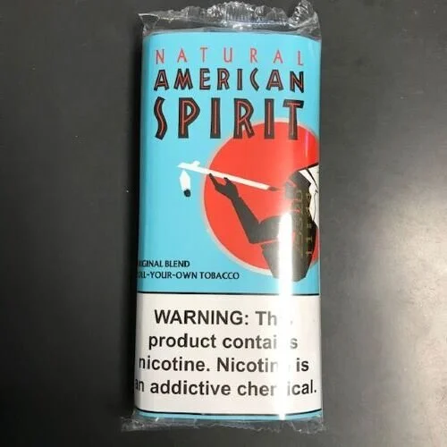 American Spirit Blue Rolling Tobacco Pouch Midtowne Market