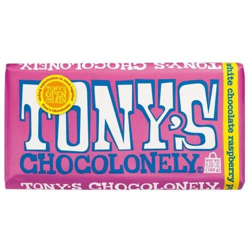 Tony's Chocolonely Raspberry White Chocolate Bar.jpg