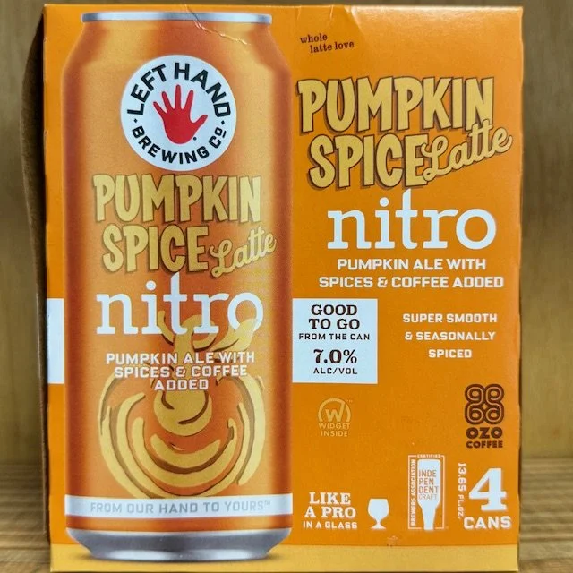 Left Hand Nitro Pumpkin Spice Latte — Left Hand Nitro Pumpkin Spice Latte —