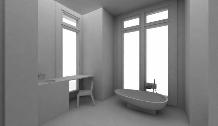 Master Bath Rendering