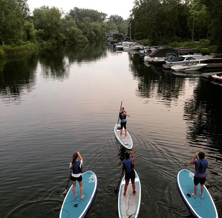 Get Your Feet Wet With SUP Yoga On The Water. 