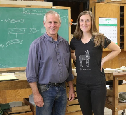 David Welter and Erin Irber 2018 Scholarship winner