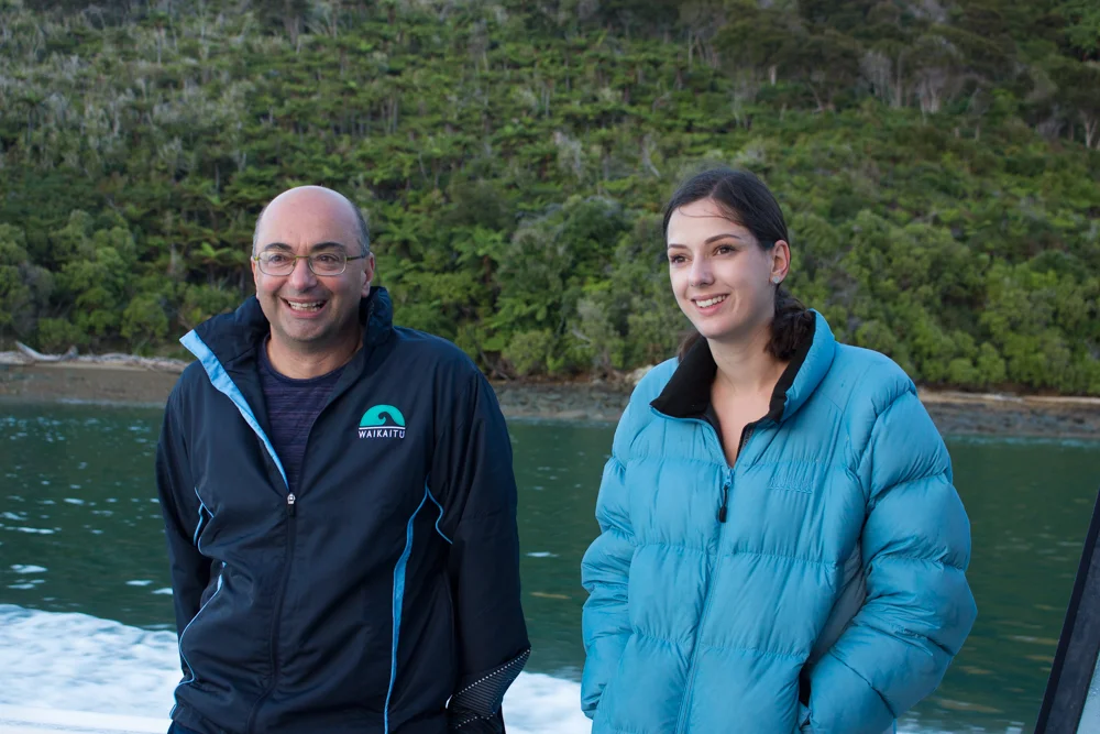 Alex from Waikatiu - they're in charge of sourcing the seaweed.