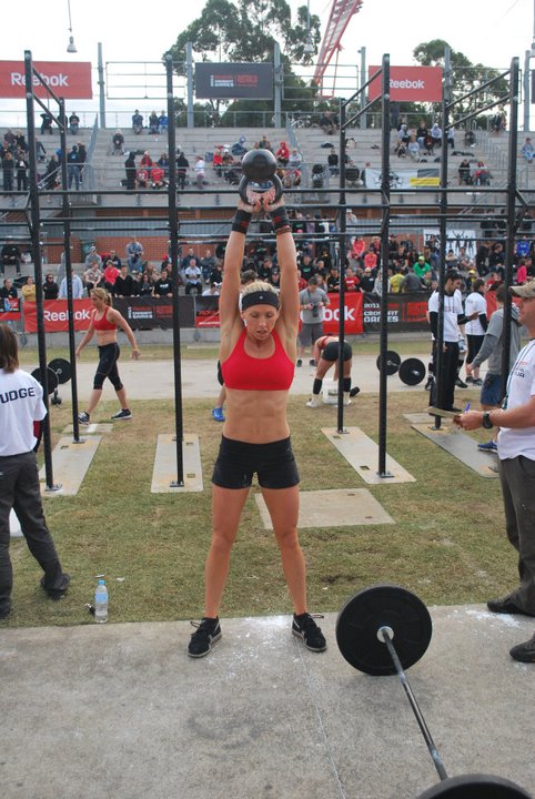 Flashback to Lily at the 2011 CrossFit Regionals