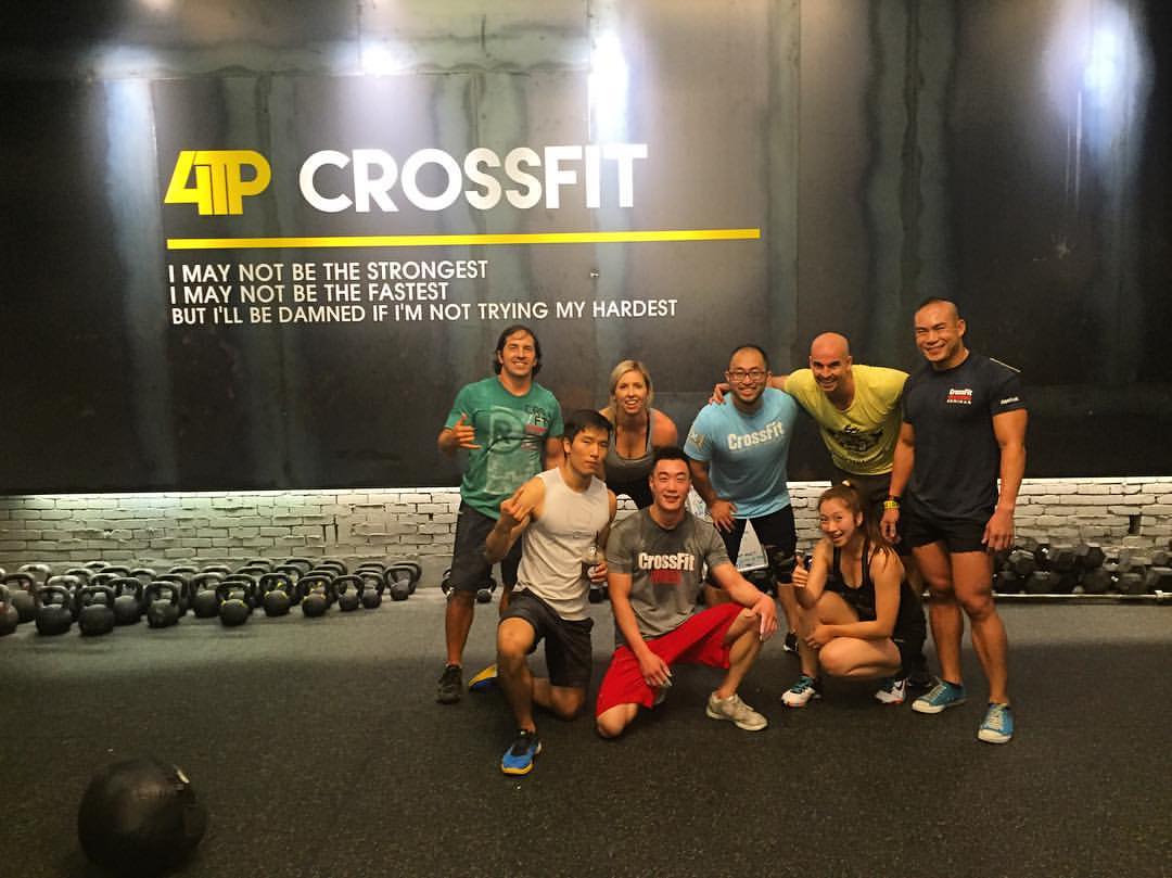 Lily at 4TP CrossFit in South Korea over the weekend 