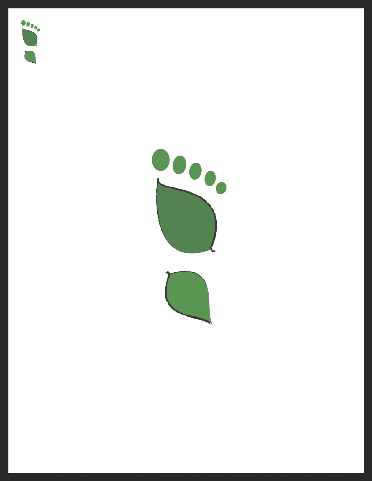 Logo for a natural footwear company 