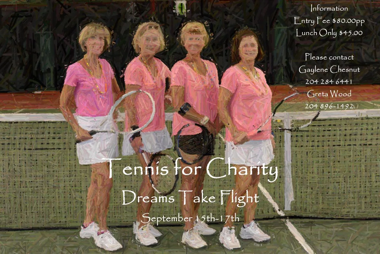 Tennis for Charity Ladies Doubles Tournament (at Taylor Tennis and WWC)