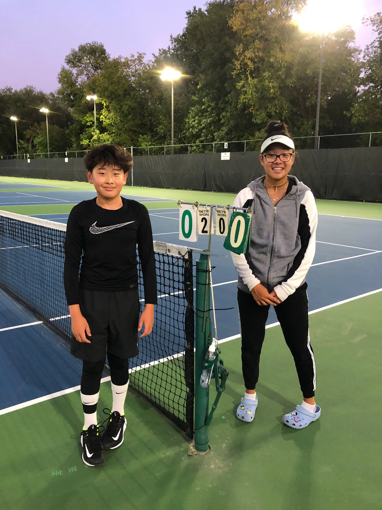 Junior Red Champion - Michael Hwang,  Finalist Aurora Ling