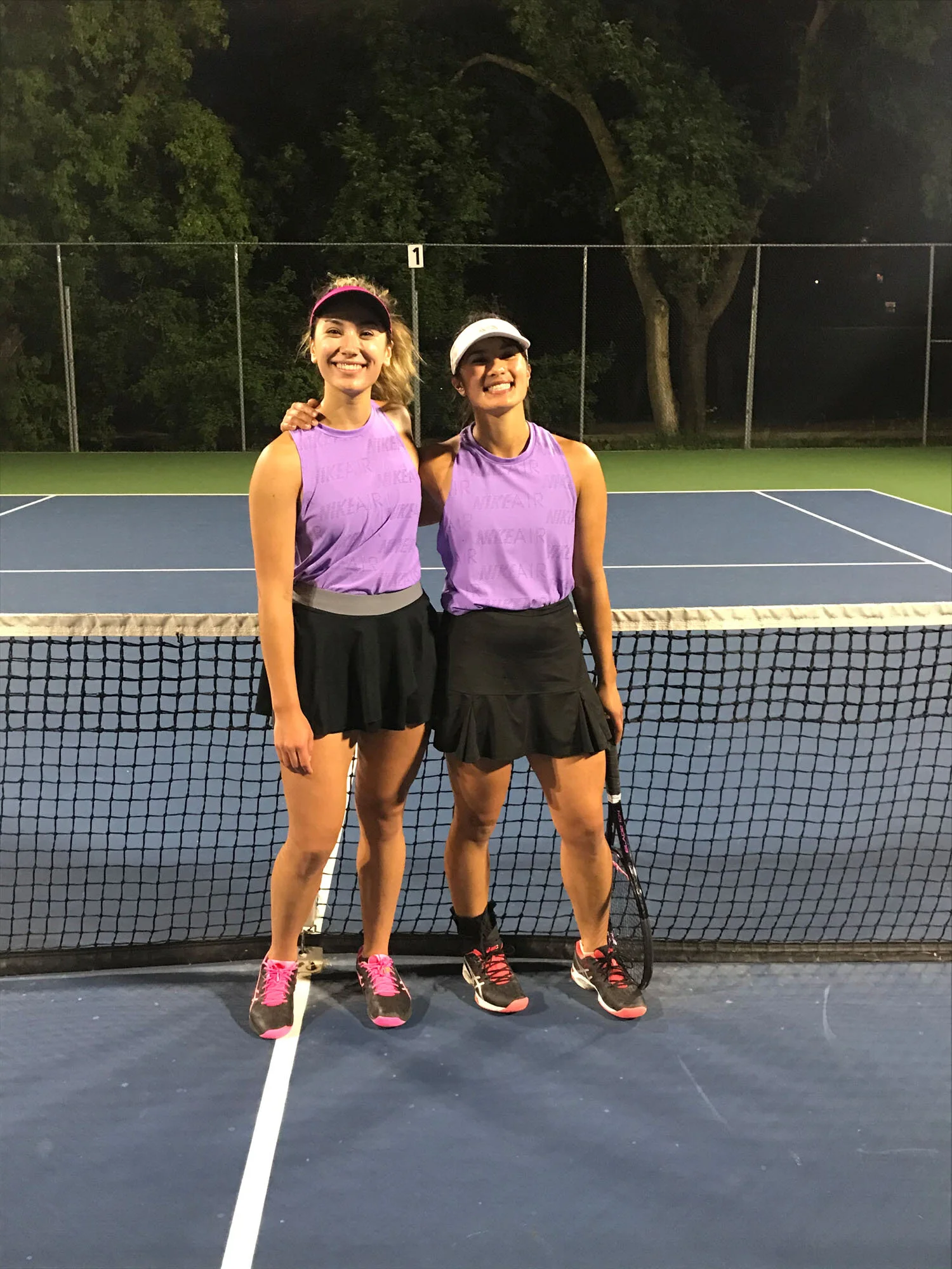 Womens Doubles, Champions - Katherine Lee (left) Samantha Lee