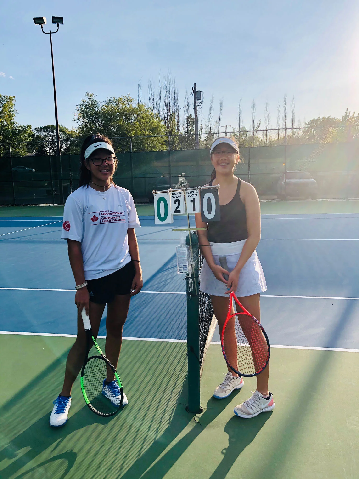 Womens Singles Champion - Aurora Ling, Finalist - Jeslyn Peng