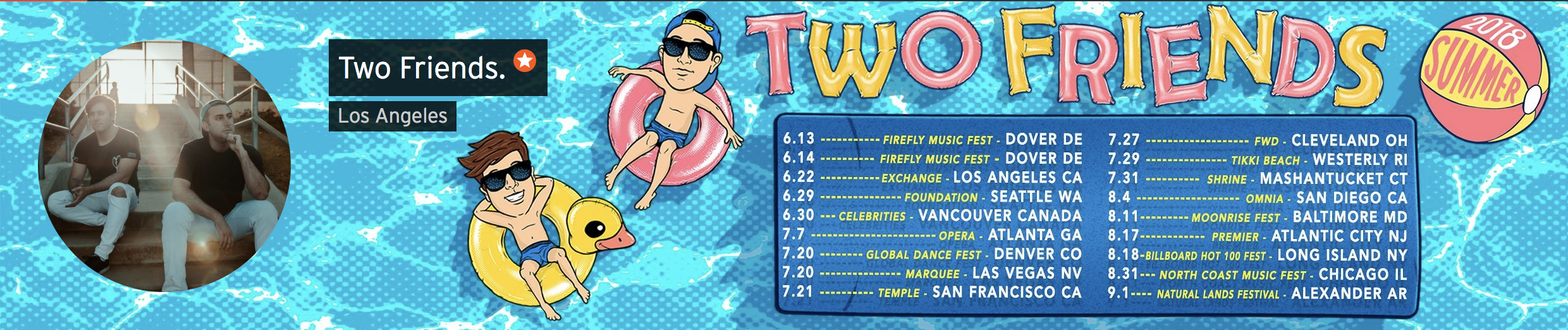 Two Friends tour dates