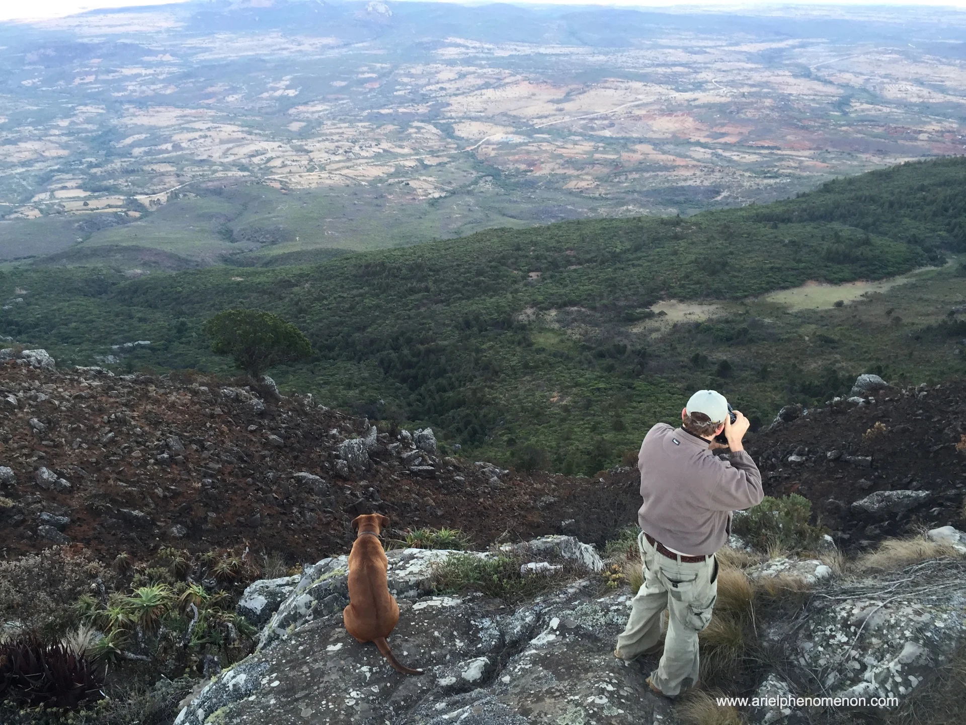Ariel Phenomenon Director Filming the Zimbabwe Landscape