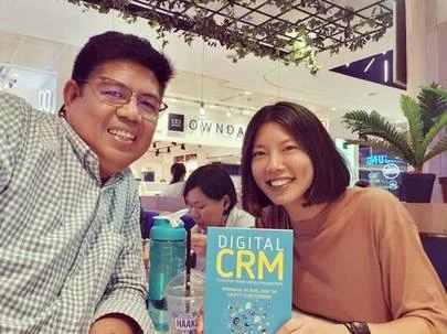 With Digital CRM author, Danny Condecido.