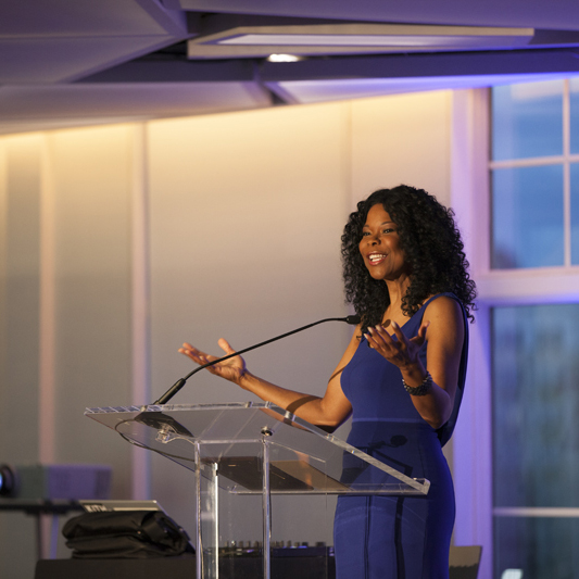 Gala Emcee, Angela Robinson or Tyler Perry's The Haves & The Have Nots