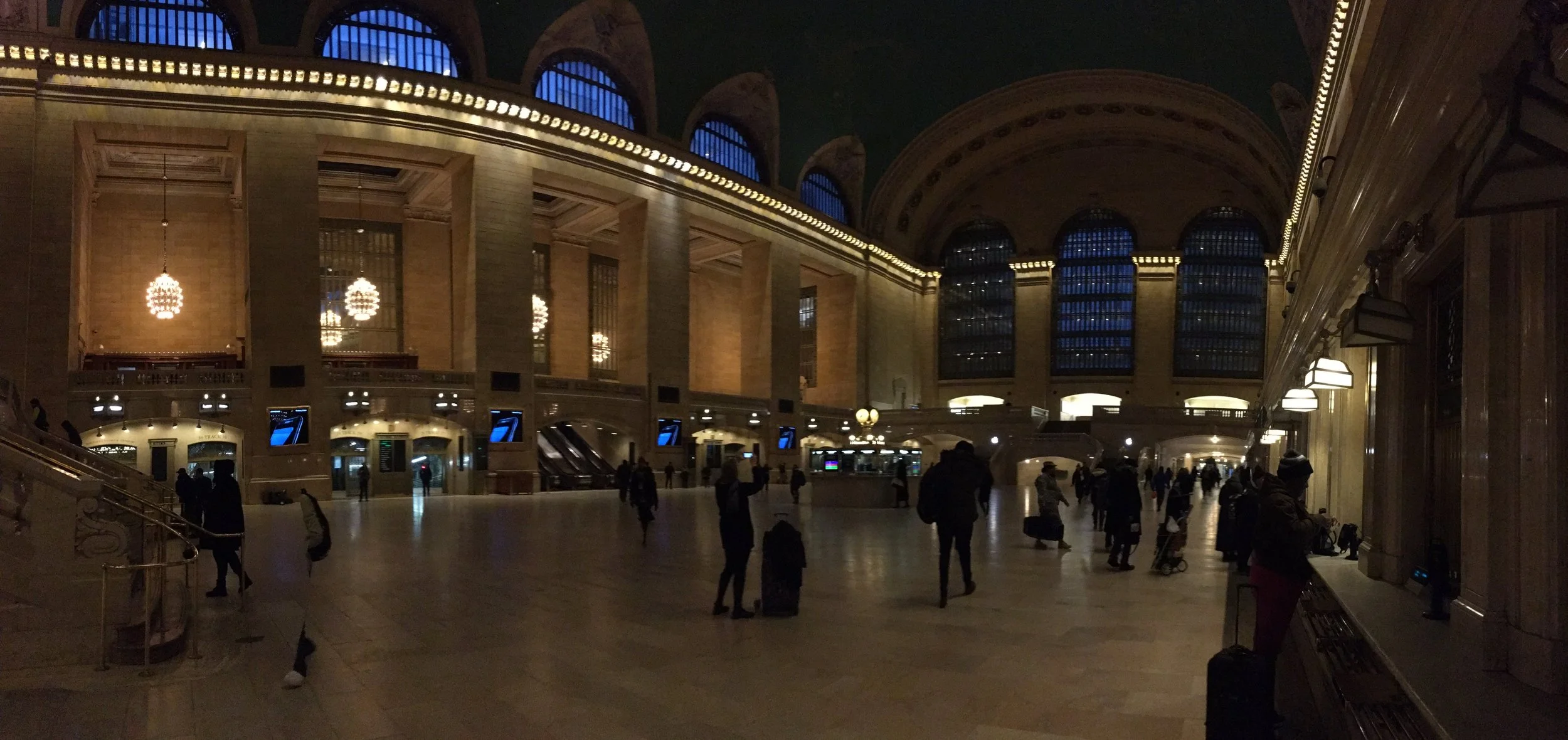 Grand Central Station - Drinking coffee and people watching