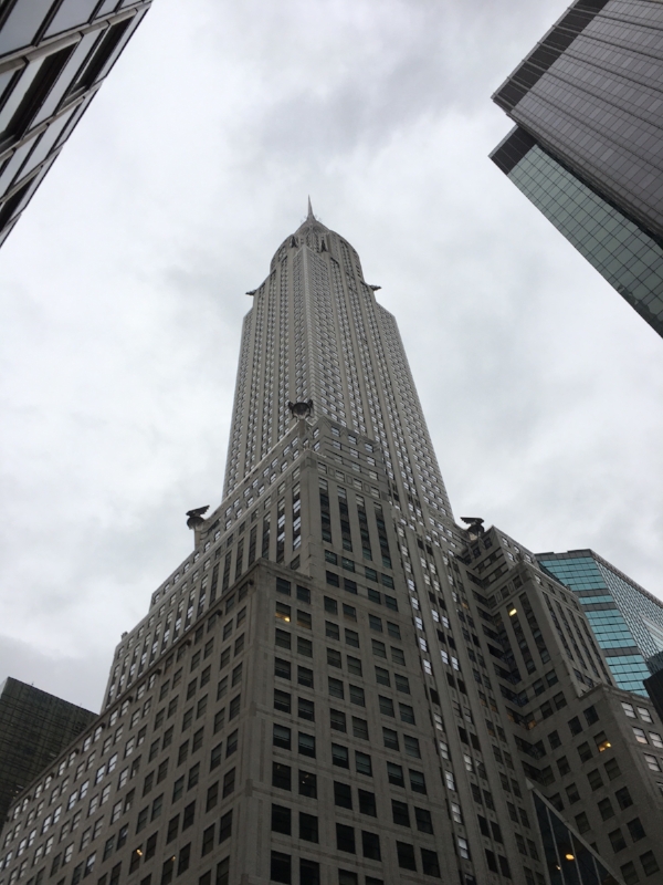 The Chrysler Building a.k.a. my favorite pencil building 