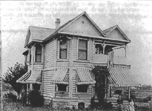 Halder House at 33rd & Morrison in June 1898. Photo: Oregon Historical Society.