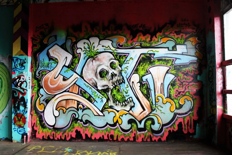 Rotating Graffiti Art Walls Portland Street Art Alliance