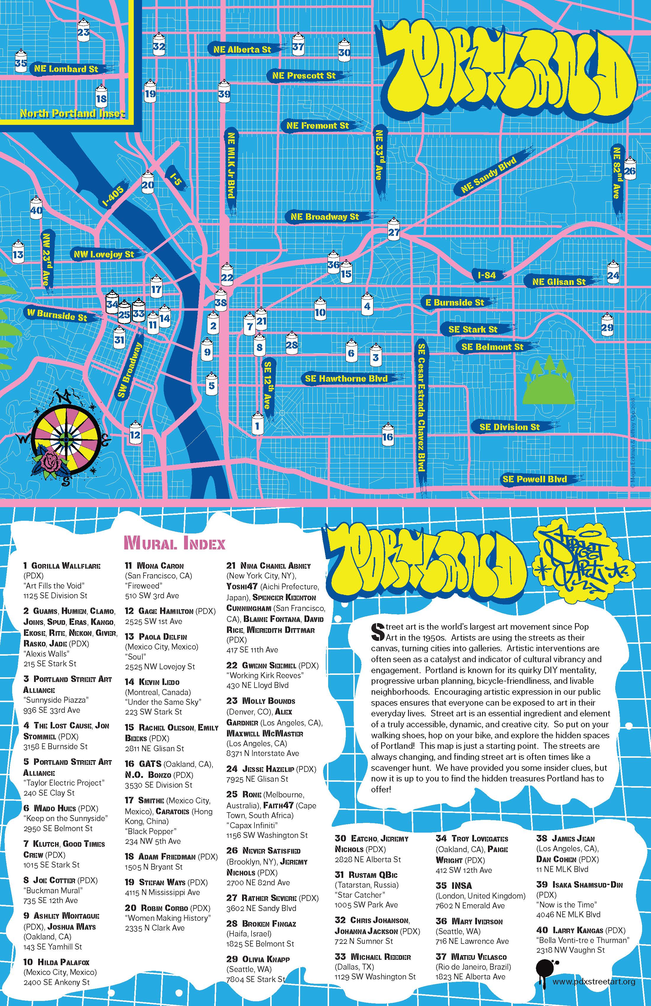 Printable Map Of Downtown Portland Oregon