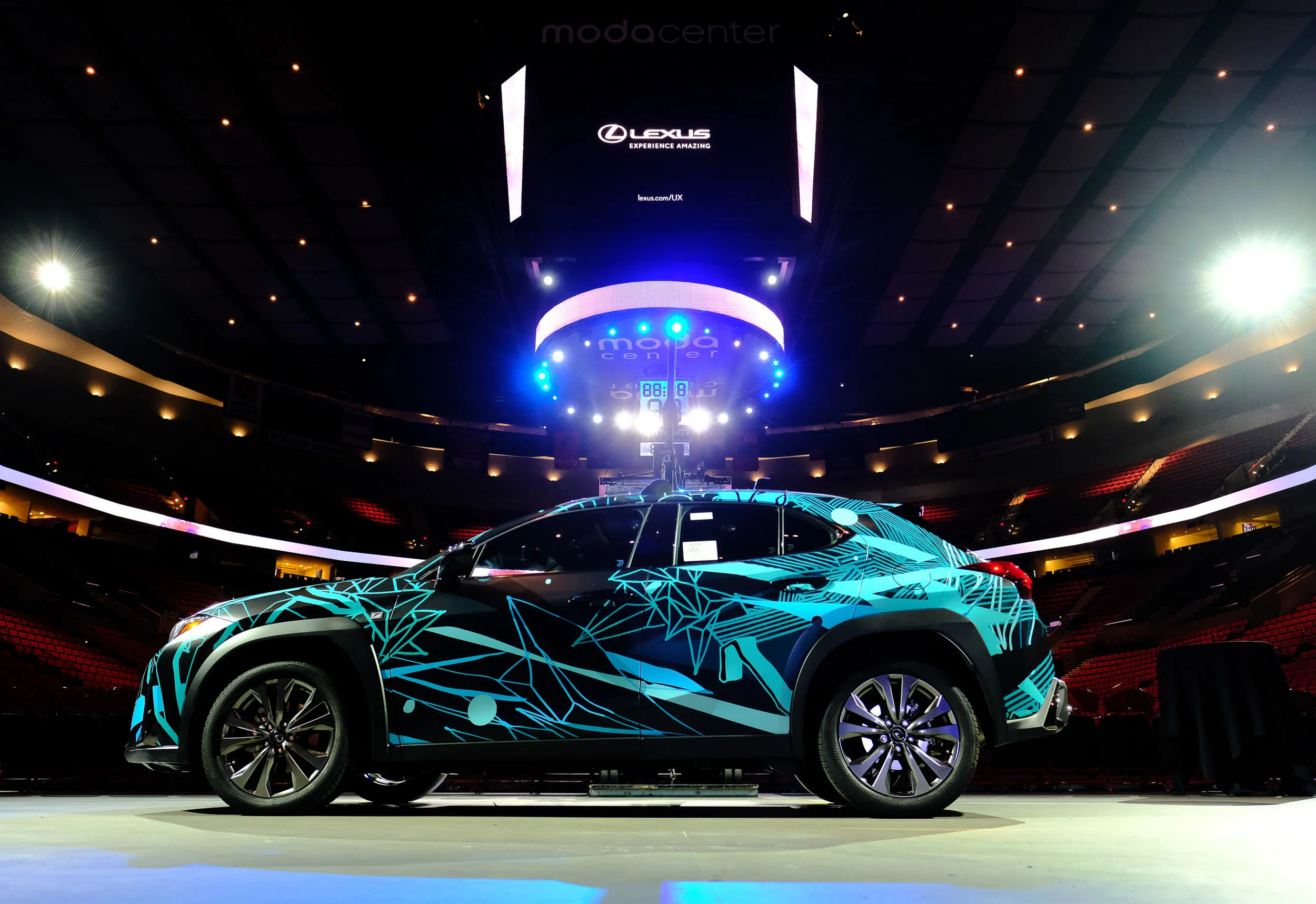 CAR WRAP DESIGN FOR LEXUS
