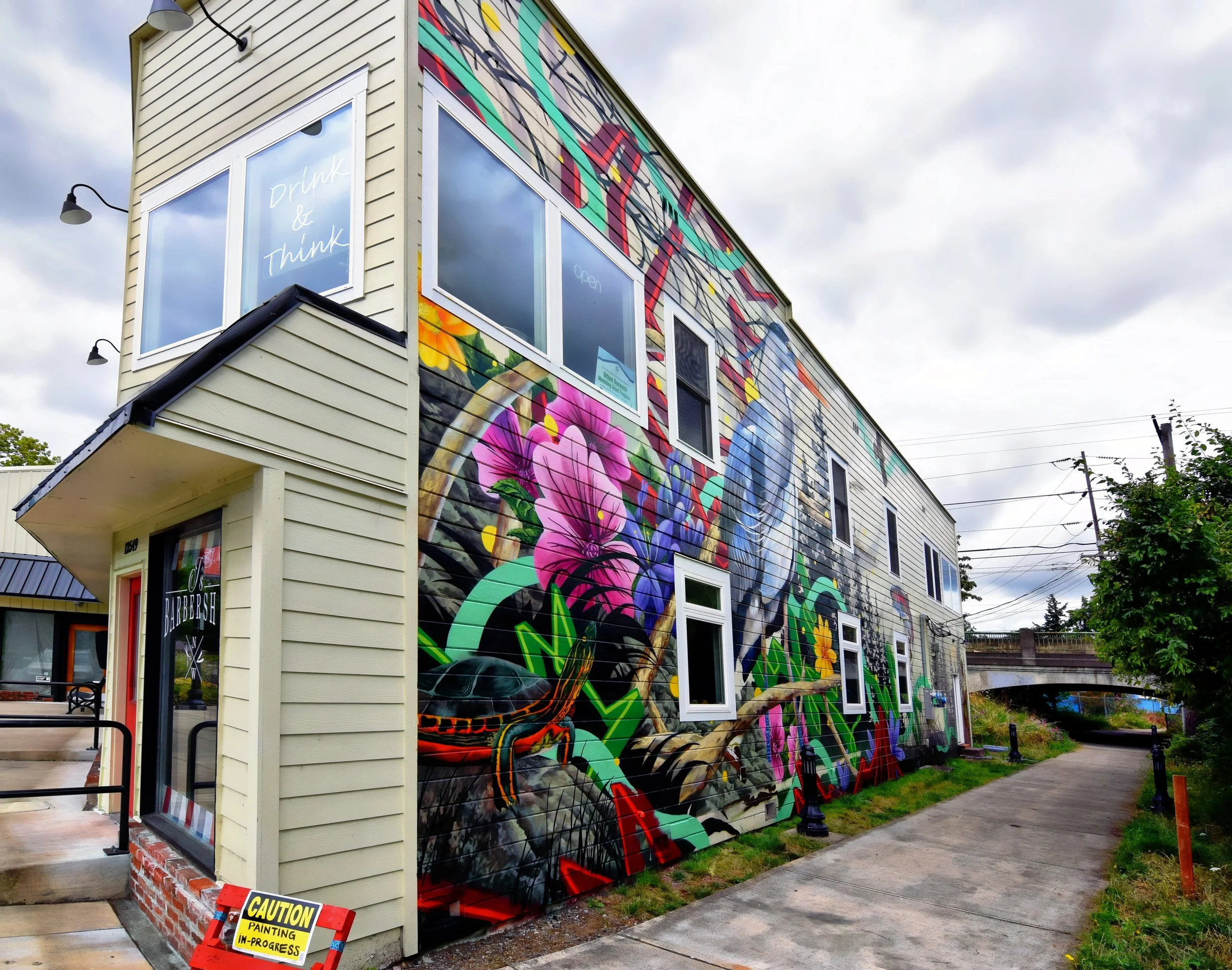 Time Mural A Walk Through Time Mural — Portland Street Art Alliance