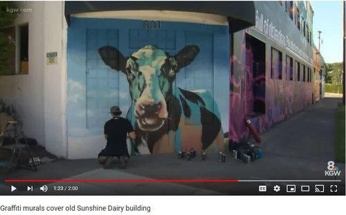 KGW News Coverage of Sunshine Dairy Project
