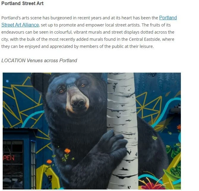 FINDING STREET ART — Portland Street Art Alliance