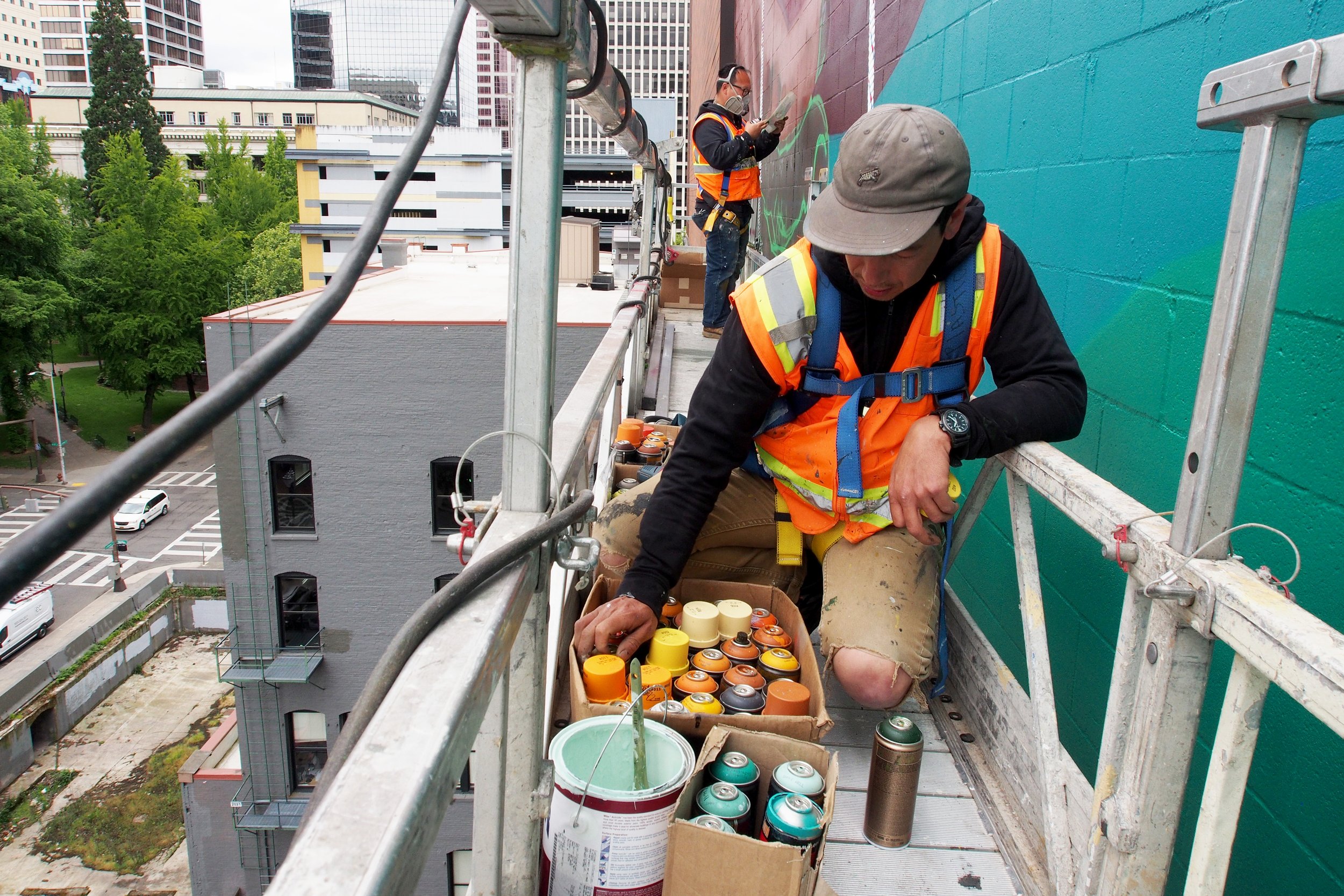 NW Natural Mural - Artists Jeremy Nichols and Alex Chiu - Photo by Tiffany Conklin (26).JPG