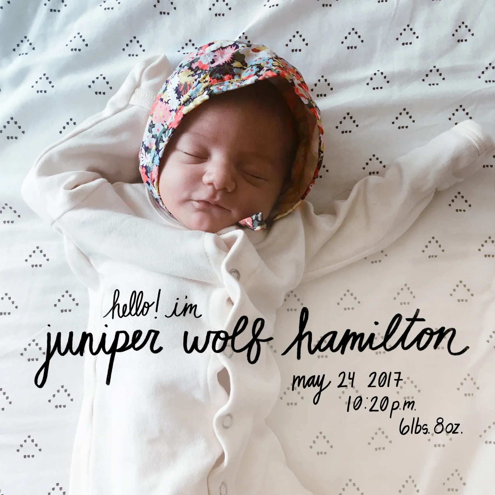 Juniper Wolf's Birth Story
