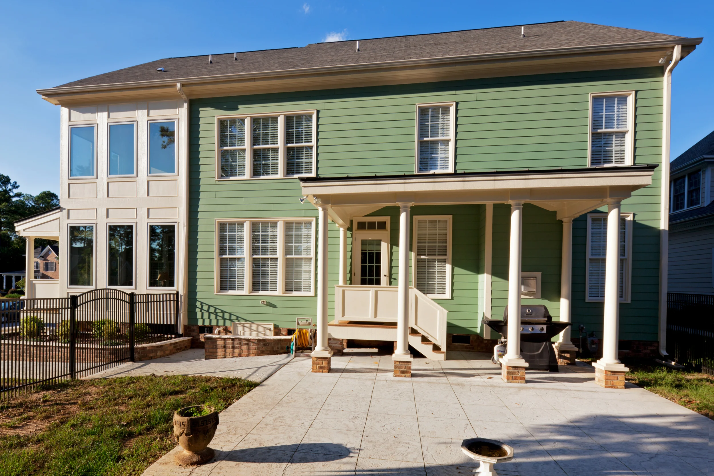 Rear Covered Porch Addition