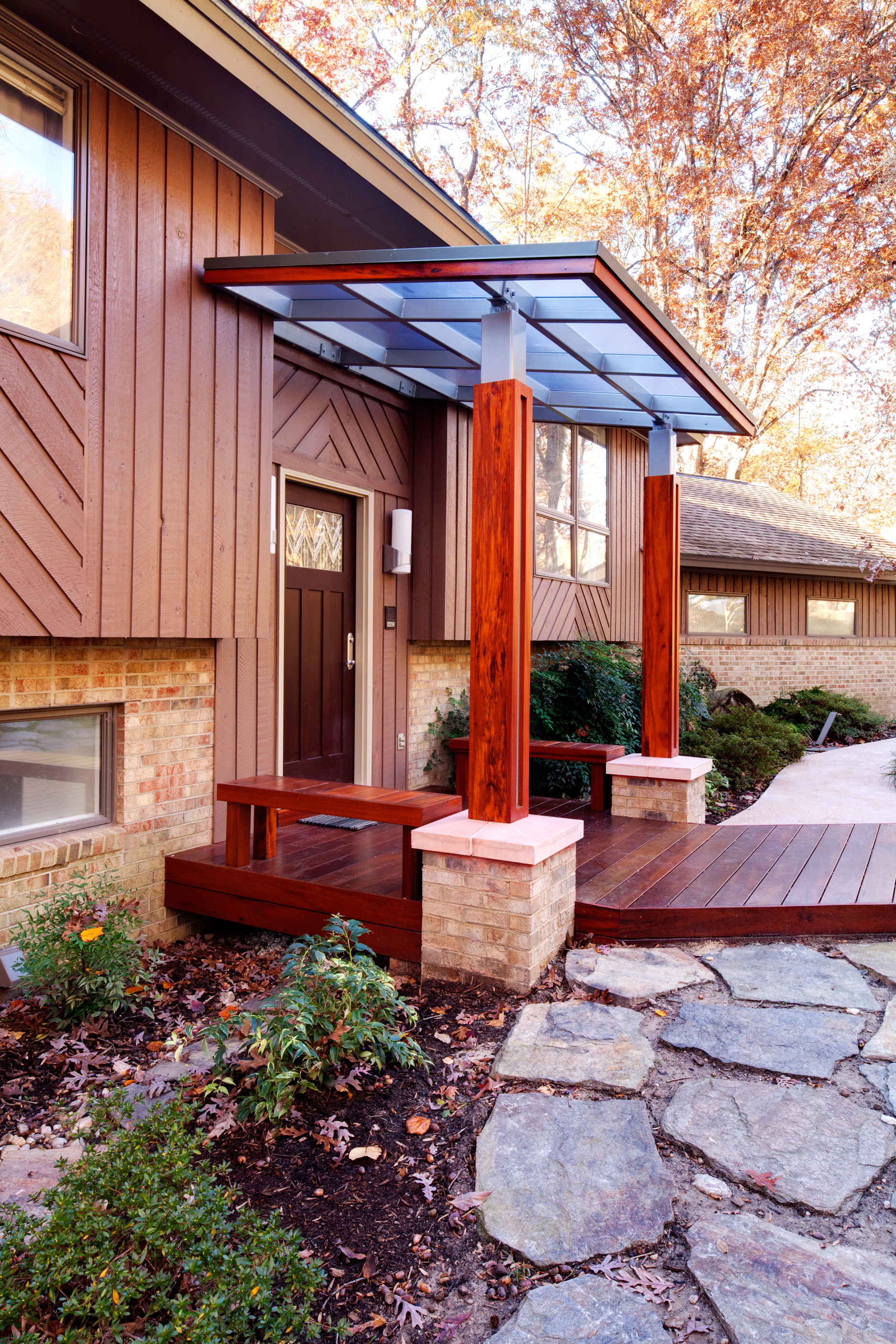 Front Porch and Walkway