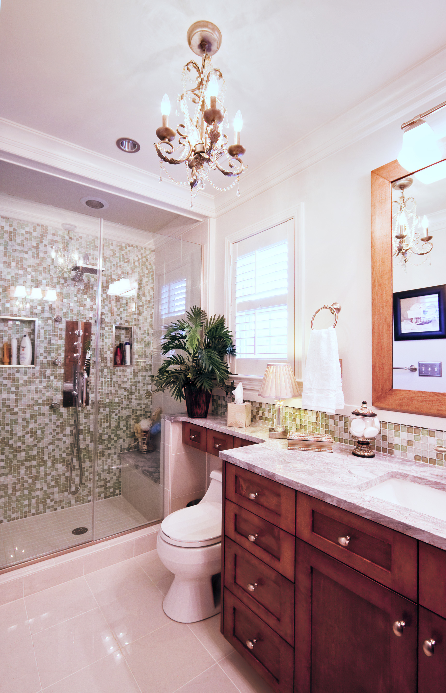 Master Vanity and Walk-in-Shower