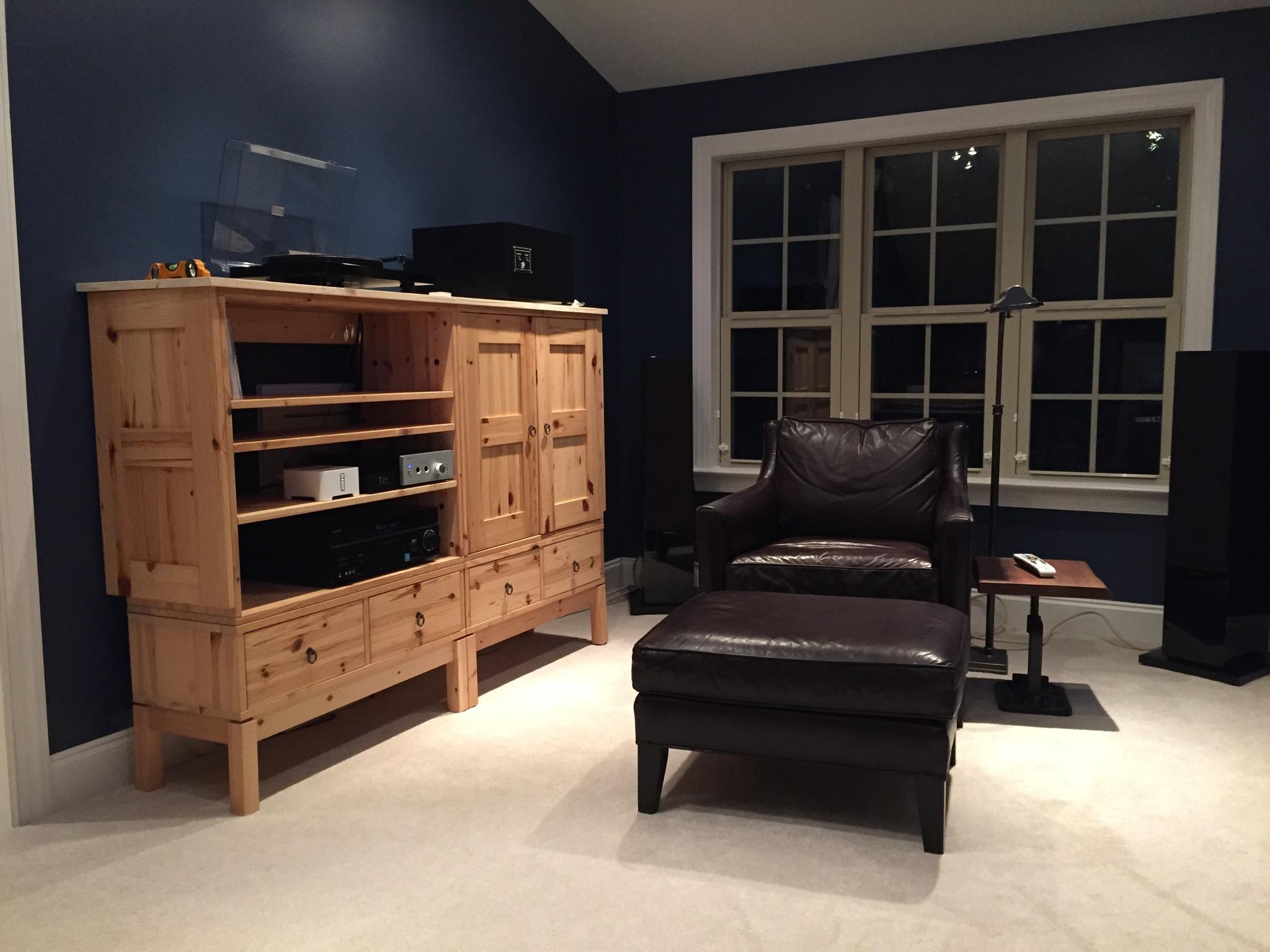 Inserting furniture. More images to come!