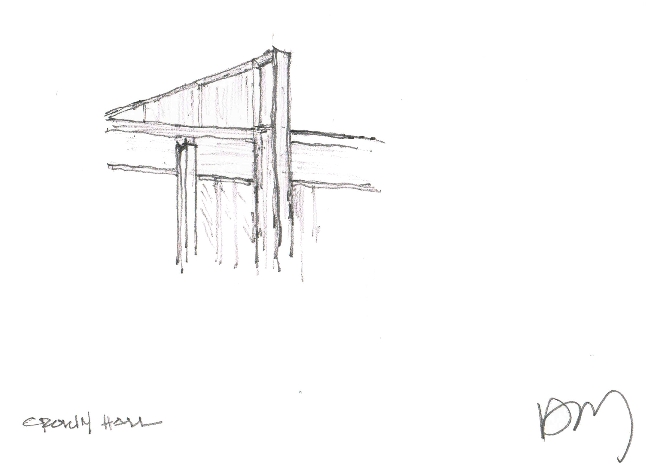 Crown Hall, strength in steel.