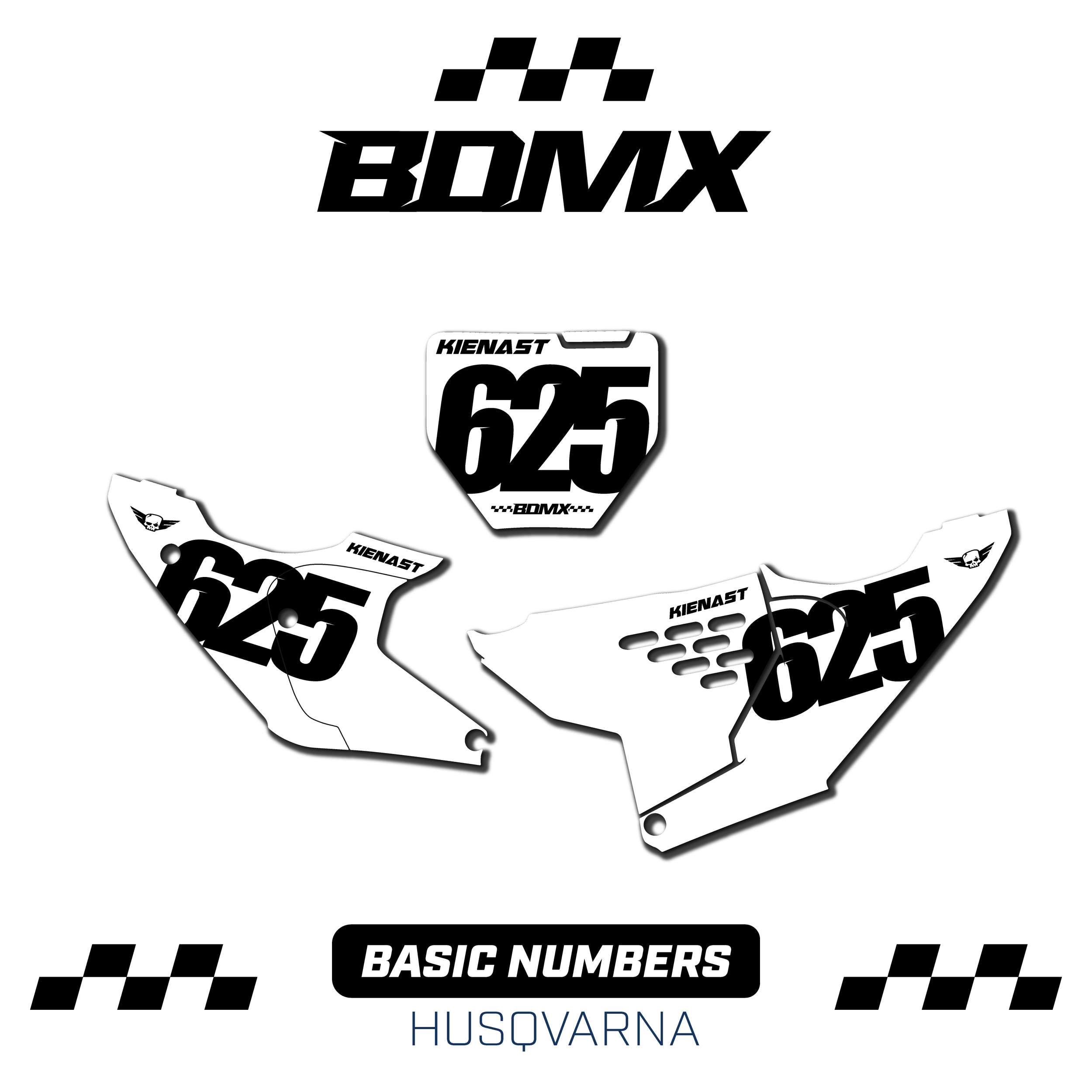 Number Plates — BDMX