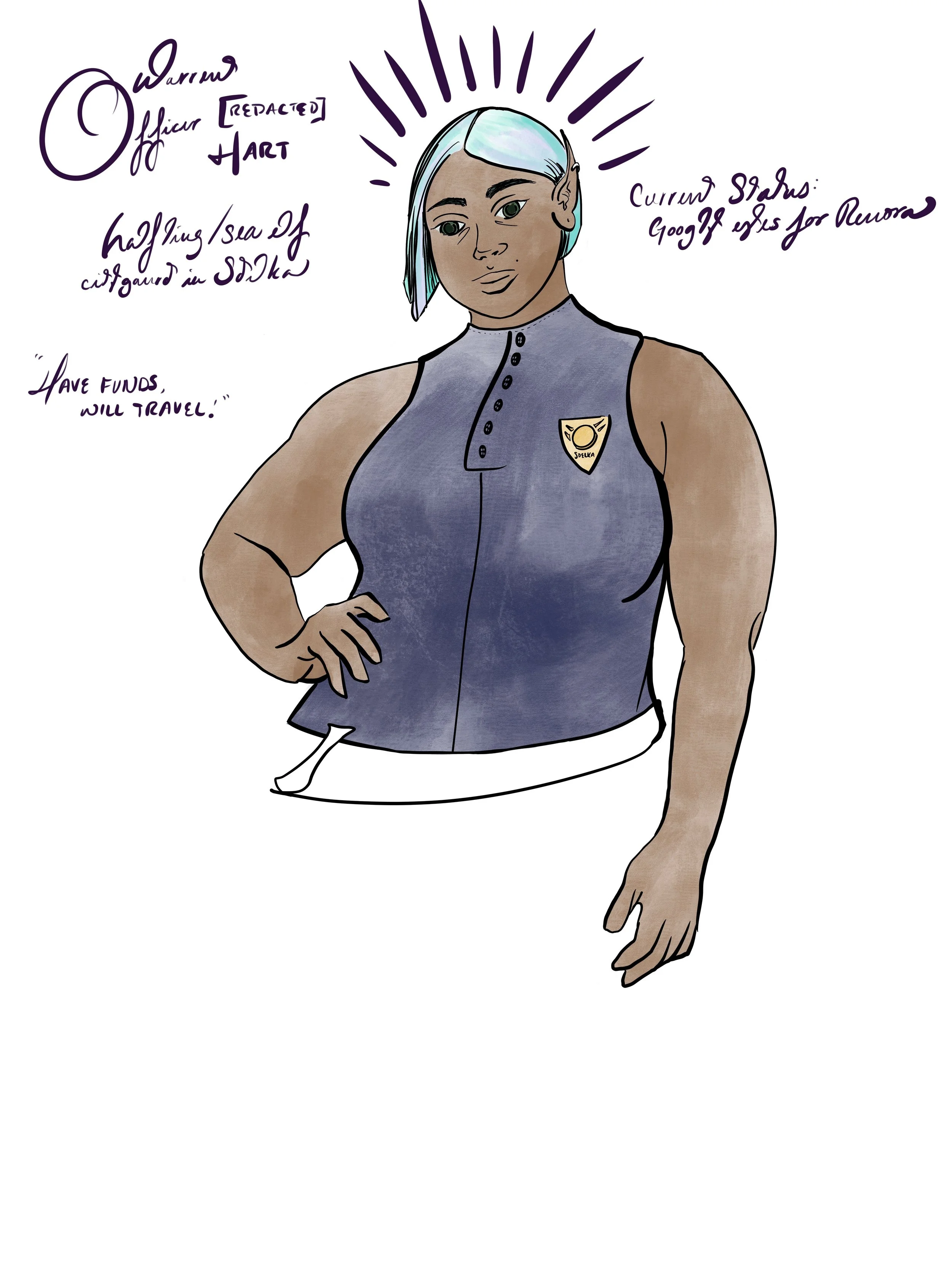 this is the cop that asked the monk out, by sasha