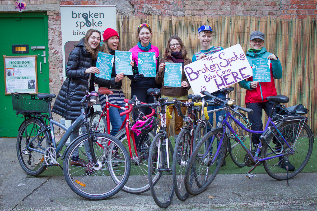 2017 co-organisers include: Meike Clever, Cat Gunn, Karen McCallum, Kat Young, Eleanor Smith, and Cycle.land's very own Agne Milukaite