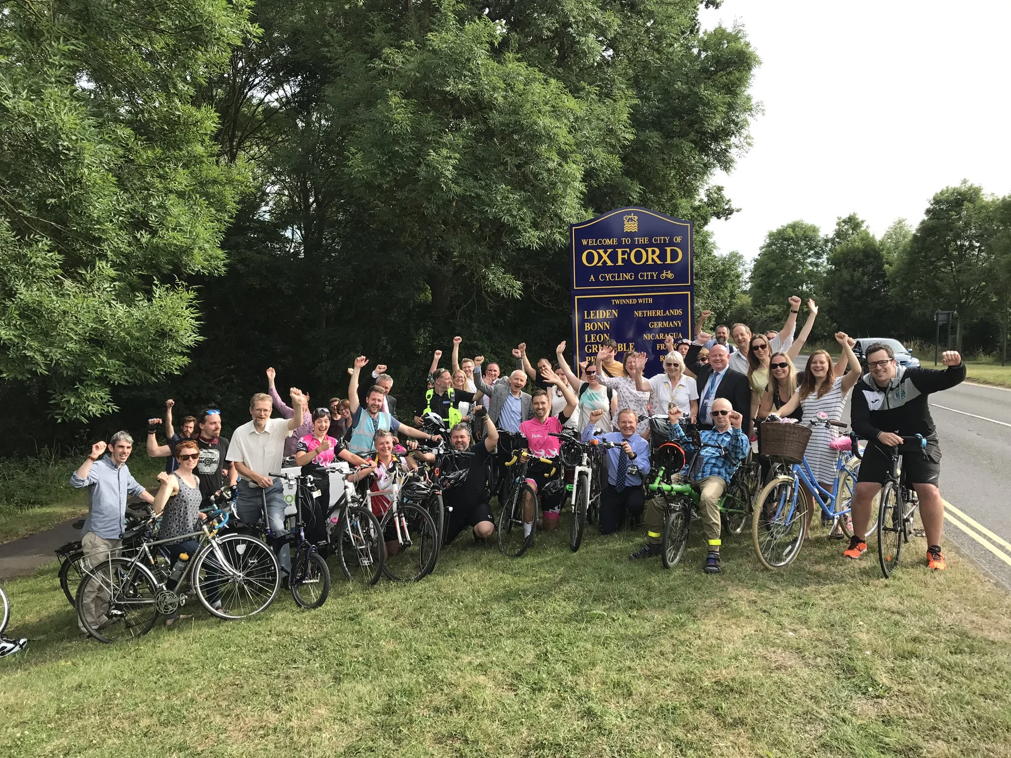 Jake's recent campaign success was getting Oxford recognised as a 'Cycling City'