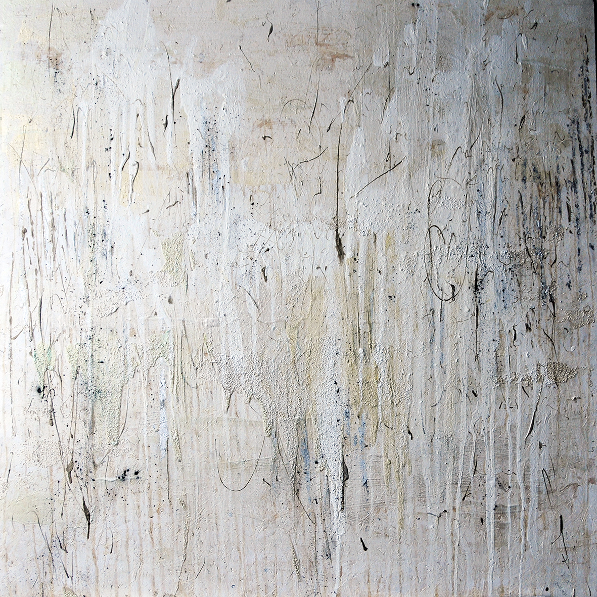 2017_1231 New Year - acrylic + graphite on chipboard, (1,2 x 1,2 m) ©KAT