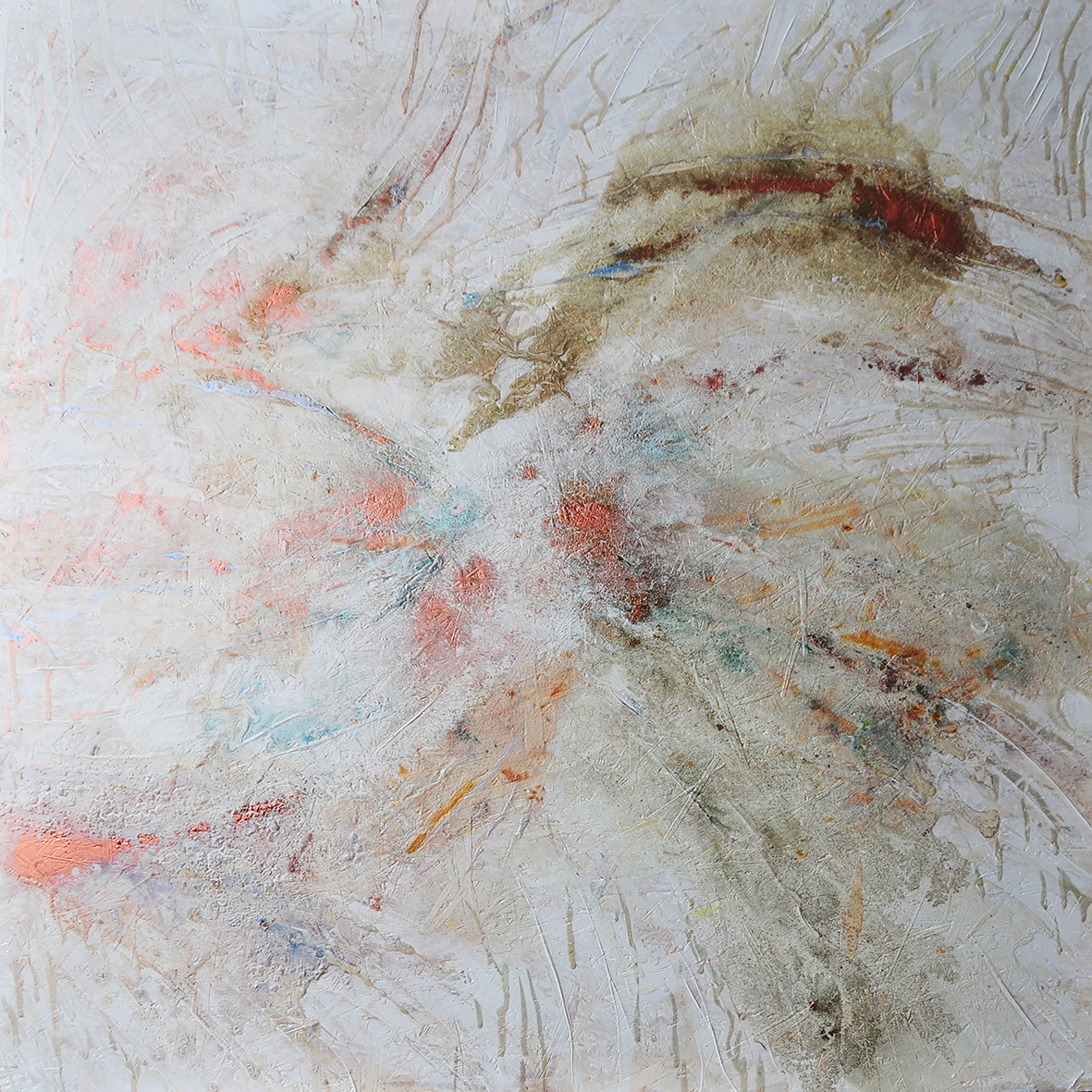 2018_0115 - acrylic + metal pigments on chipboard, (1,2 x 1,2 m) ©KAT