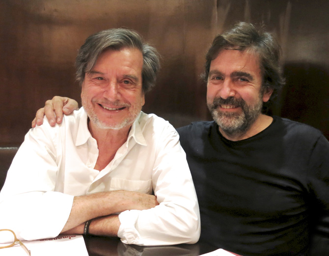 With Marcio Scavone
