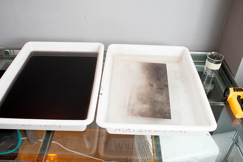 Developing first layer