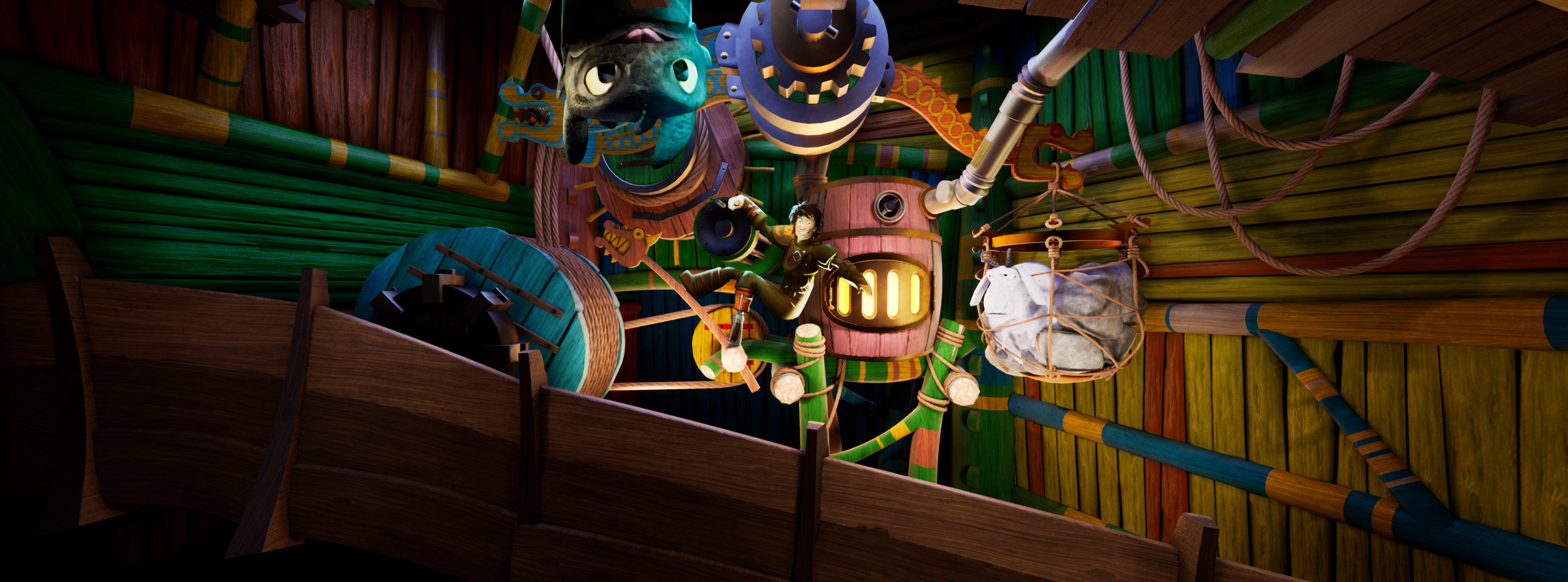 (2014) Dragon Gliders Previs - UE4