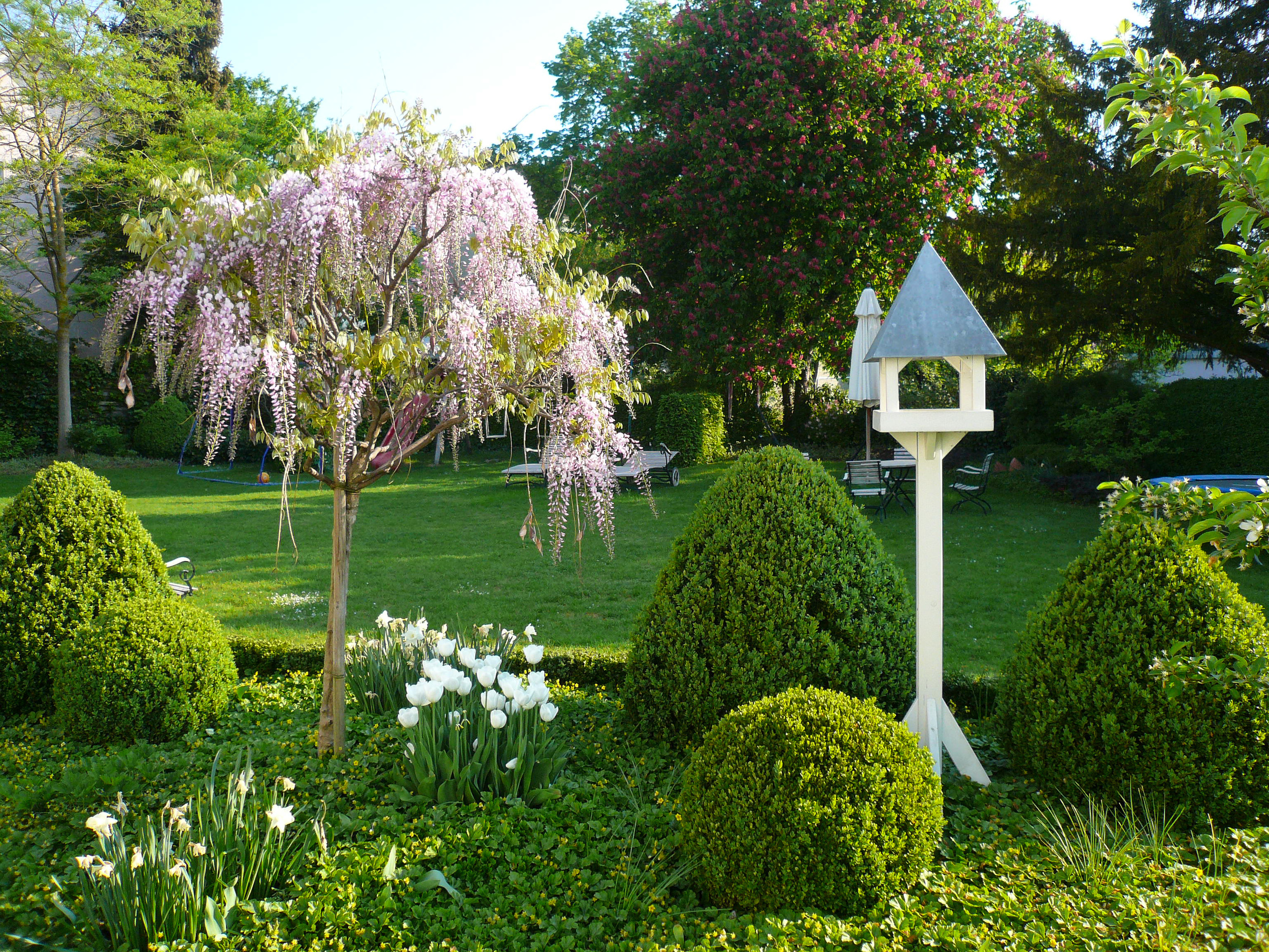 Wohnlicher Hausgarten