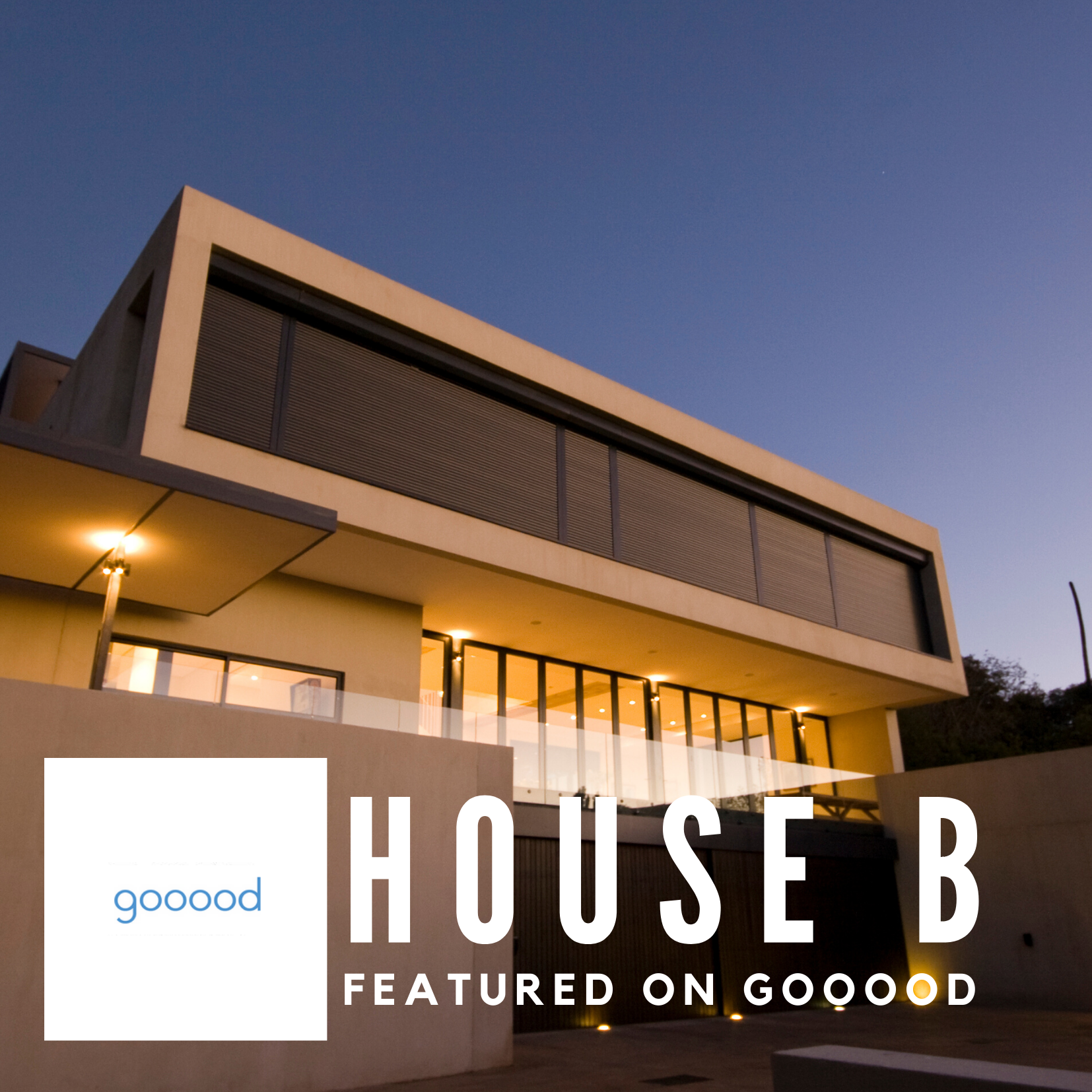 House B featured on Gooood