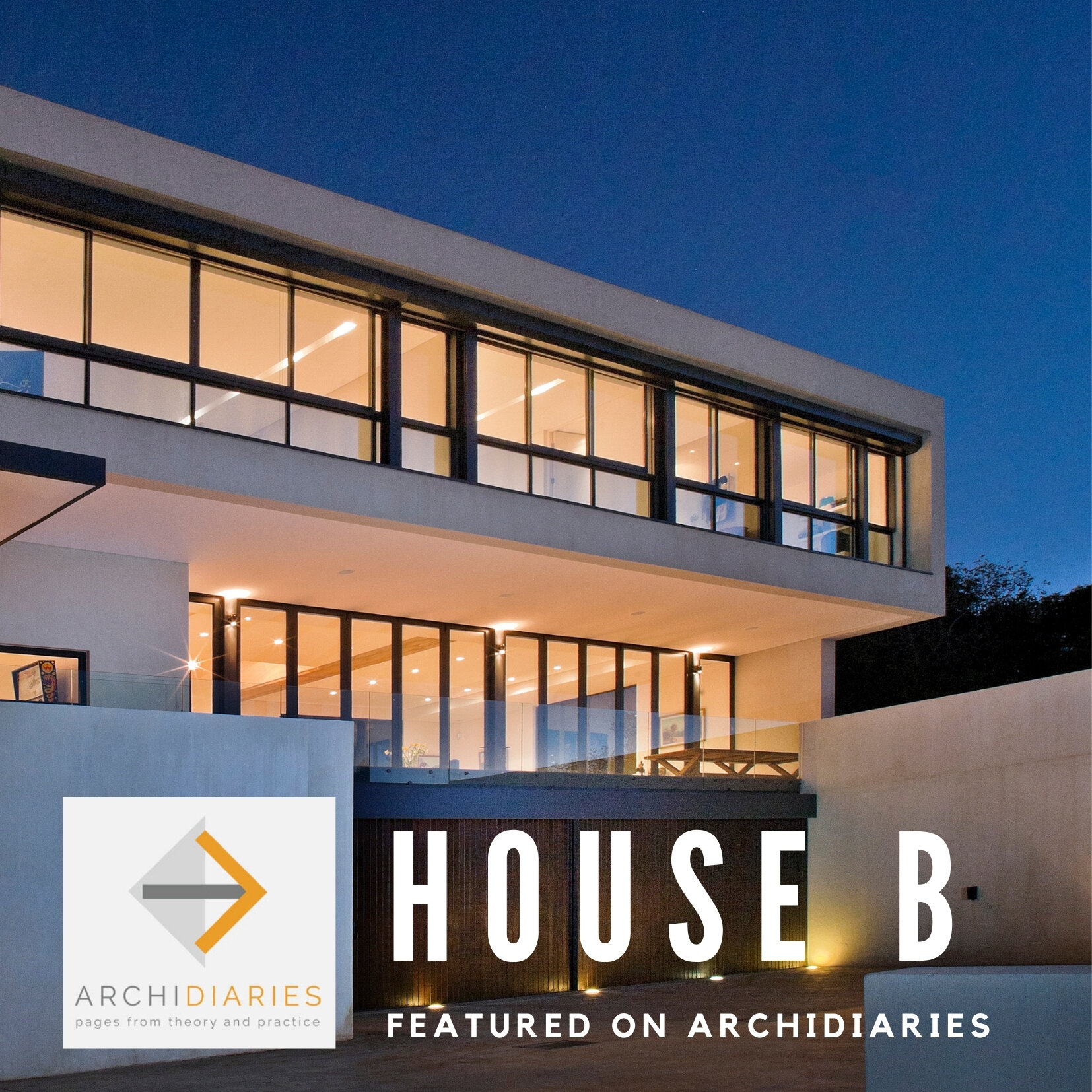 House B featured on ArchiDiaries