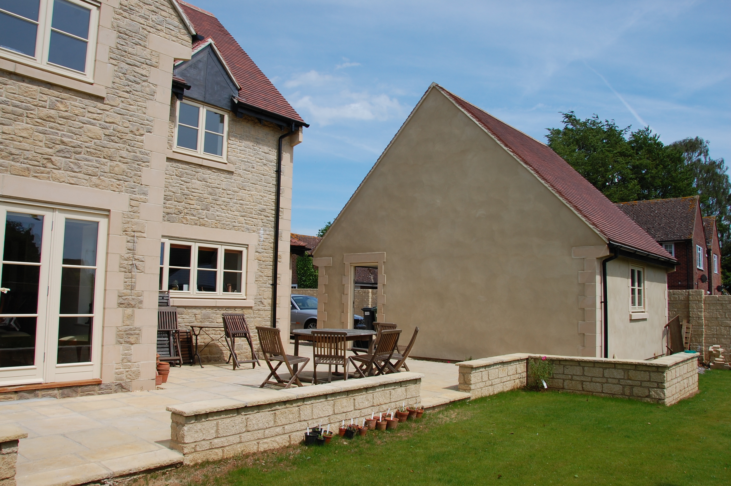 New build house, Wiltshire