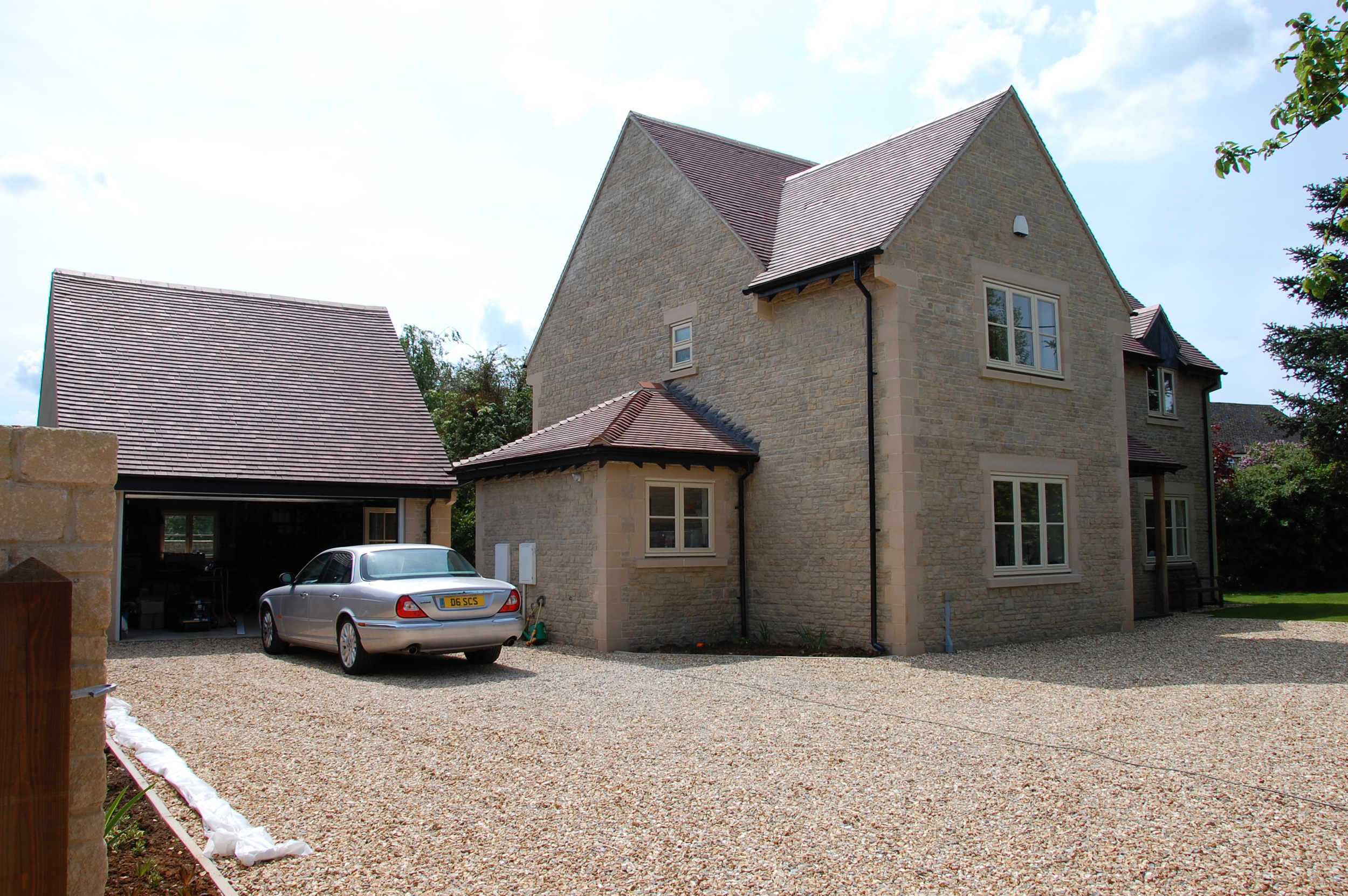 New build house, Wiltshire