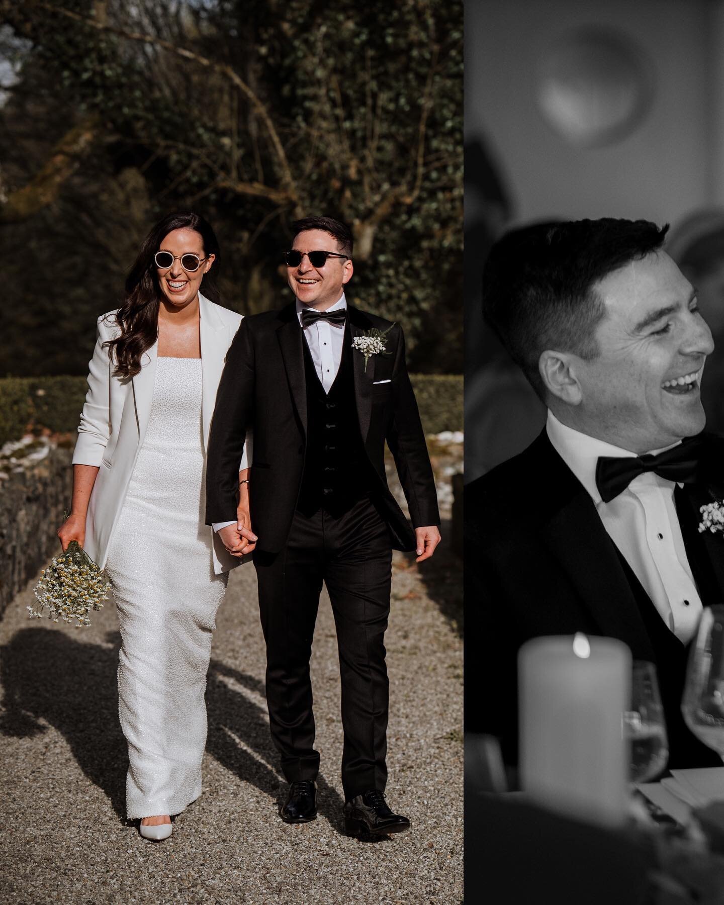 The lovely Maeve &amp; Martin got married in the beautiful surroundings of @virginia_park_lodge this was such a special day to be part of - from the best man singing during the ceremony to the brilliant speeches in the evening, that included a poem w